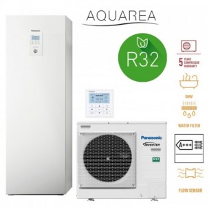 Šilumos siurblys PANASONIC Aquarea R32 5 kW