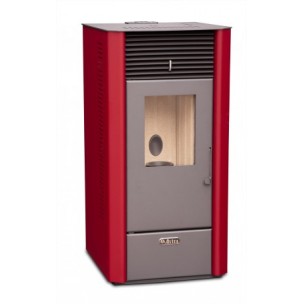 Granulinė krosnelė ASTRA P 7 kW (Bordo spalva) Granulinė krosnelė ASTRA P 7 kW (Bordo spalva)